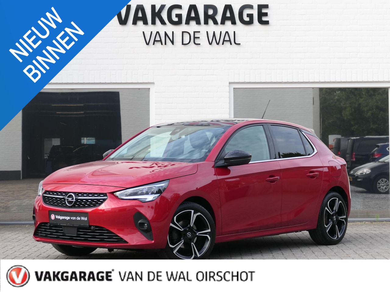 Opel Corsa - 1.2 Elegance | Panoramadak | Achteruitrijcamera | Half leder | Stuur-/Stoelverwarming | LE - AutoWereld.nl