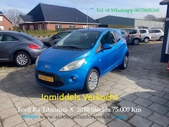 Ford Ka - 1.2 51KW / 69PK Titanium X Airco Boekjes