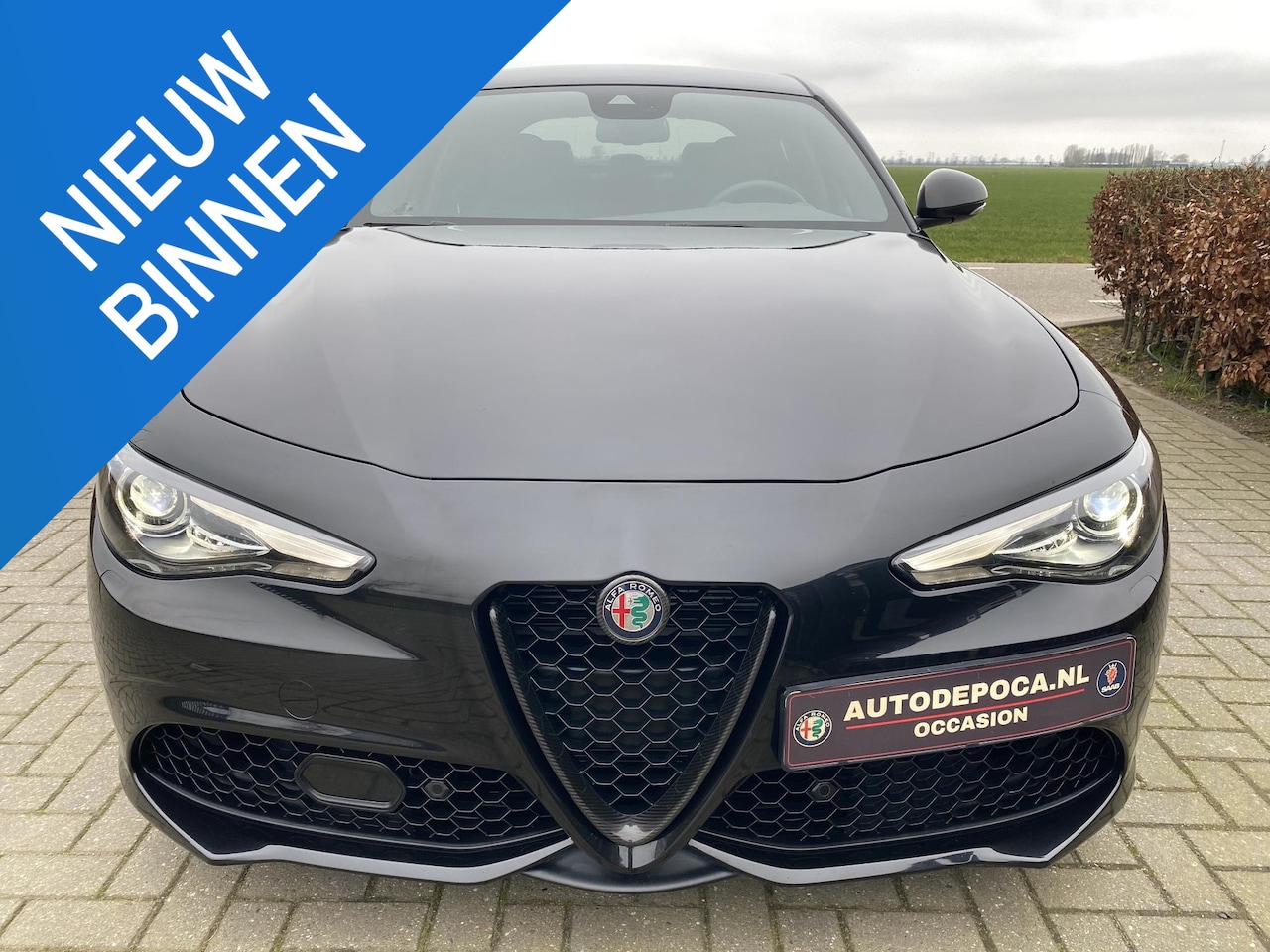 Alfa Romeo Giulia - 2.0 T Veloce Ti AWD Lederen dasboard - QV interieur - Carbon delen interieur - AutoWereld.nl