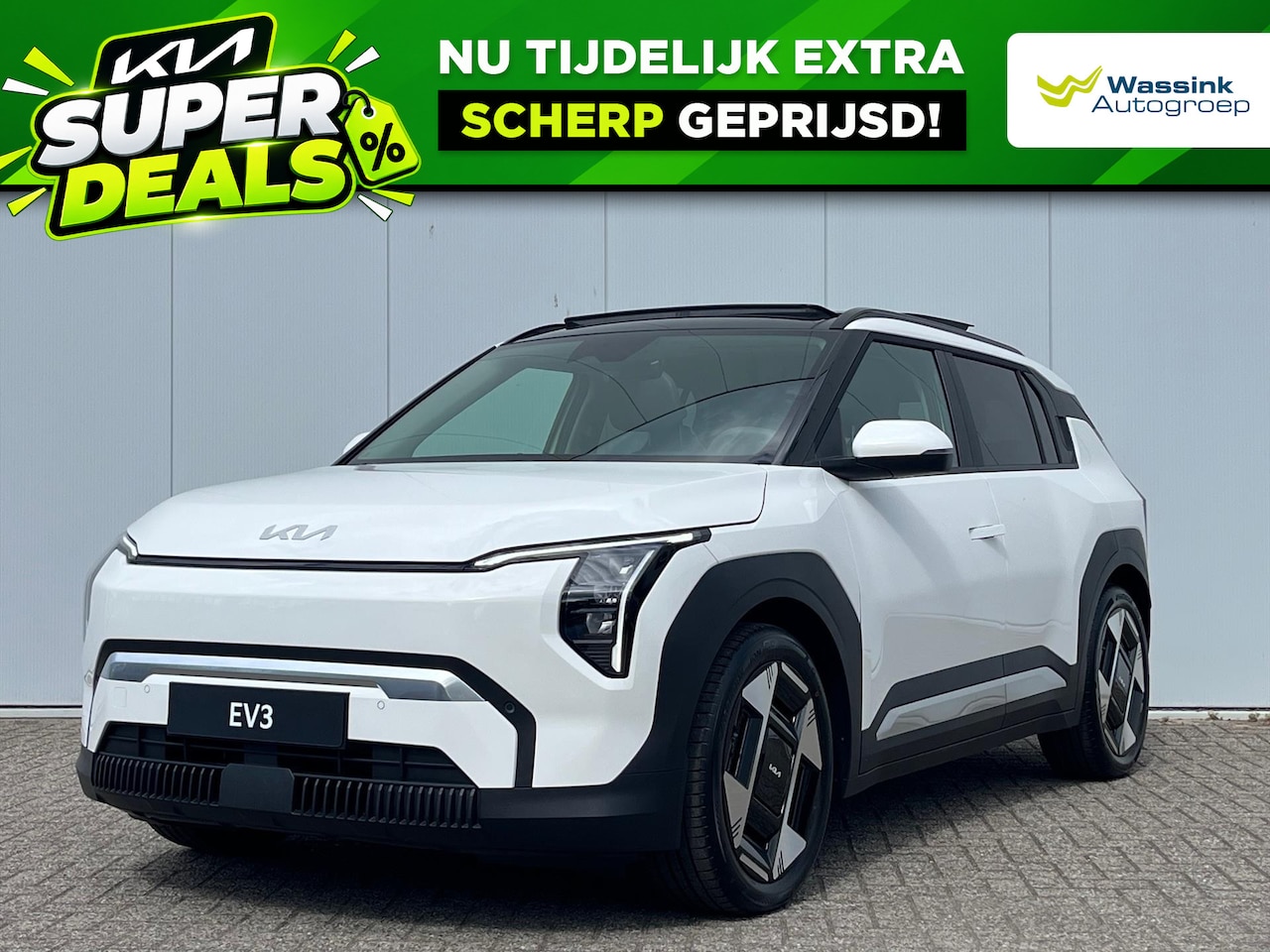 Kia EV3 - 58,3 kWh 204pk Plus Advanced | Stoel- & Stuurverwarming | Adaptive Cruise Control | Schuif - AutoWereld.nl