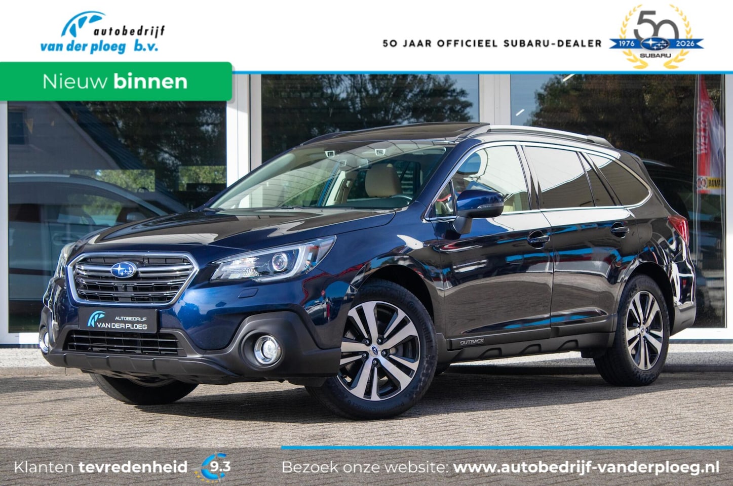 Subaru Outback - 2.5 CVT Premium | Eyesight | Trekhaak | Navigatie - AutoWereld.nl