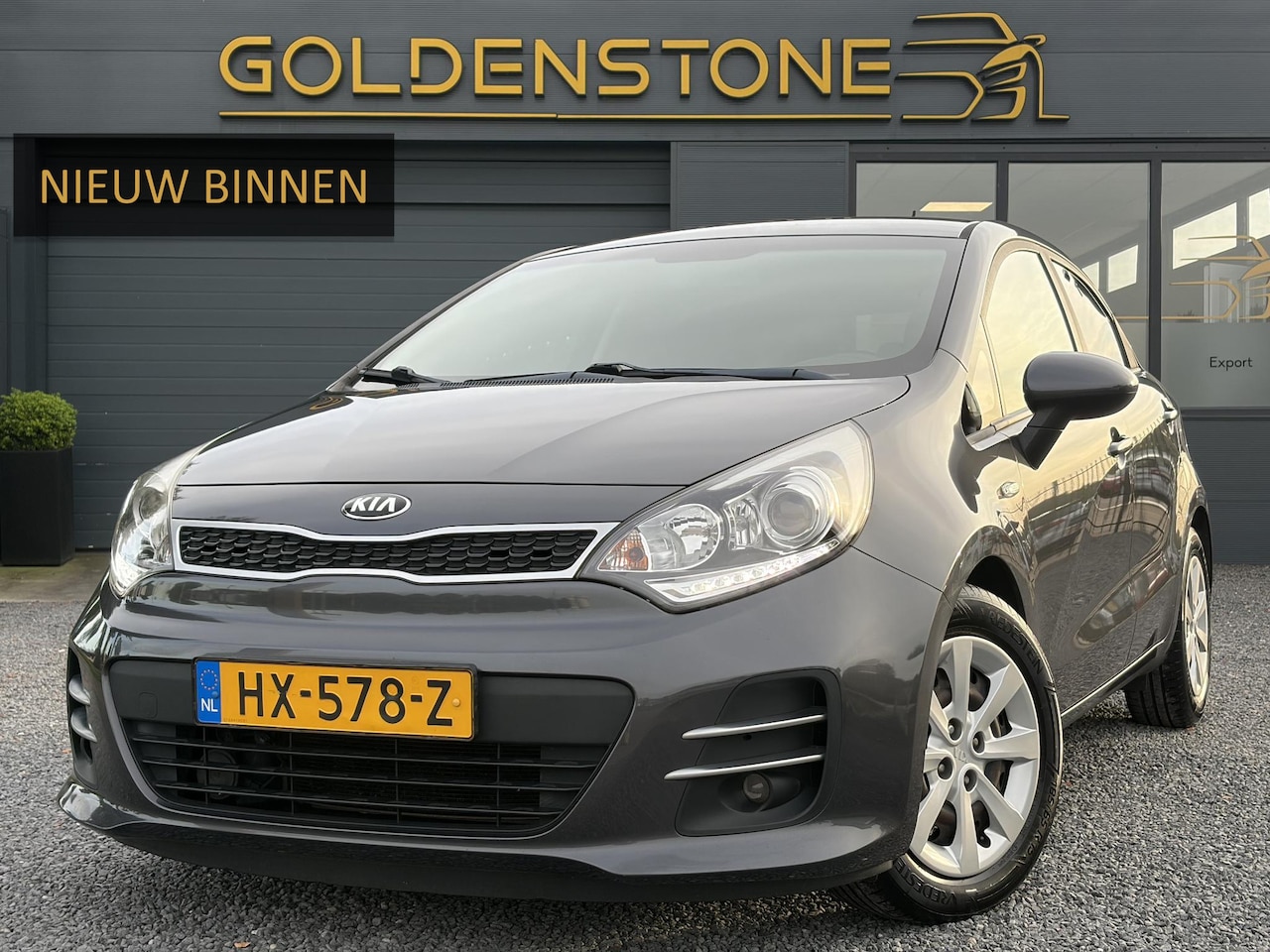 Kia Rio - 1.2 CVVT DynamicLine ✓Dealer Onderhouden✓Airco✓Cruise✓5 Deurs✓Zeer Zuinig✓N.A.P✓Apk tot 03 - AutoWereld.nl