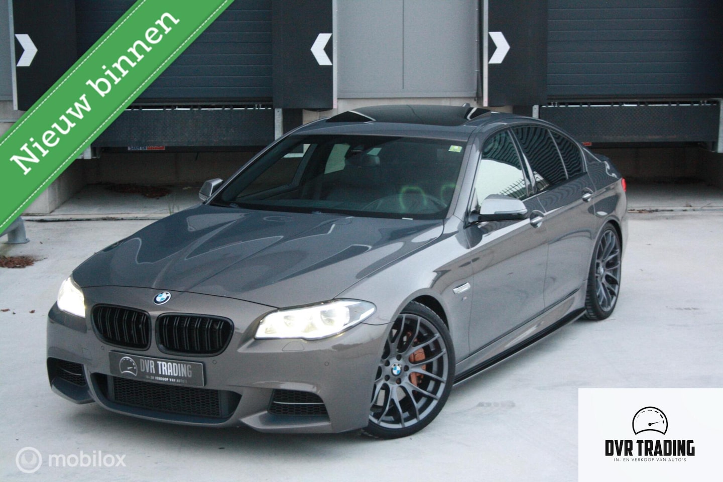 BMW 5-serie - BMW M550xd LCI Champagne Quartz Dakje 2015 Zeer Dik! M550xd - AutoWereld.nl