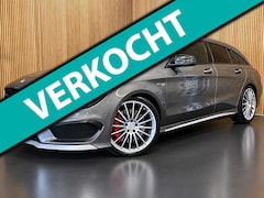 Mercedes-Benz CLA-klasse Shooting Brake - AMG 45 4MATIC OrangeArt Edition|381PK|PANO|VOLLEDER|CARPLAY|CAMERA|CRUISE|STOELVERWARMING|