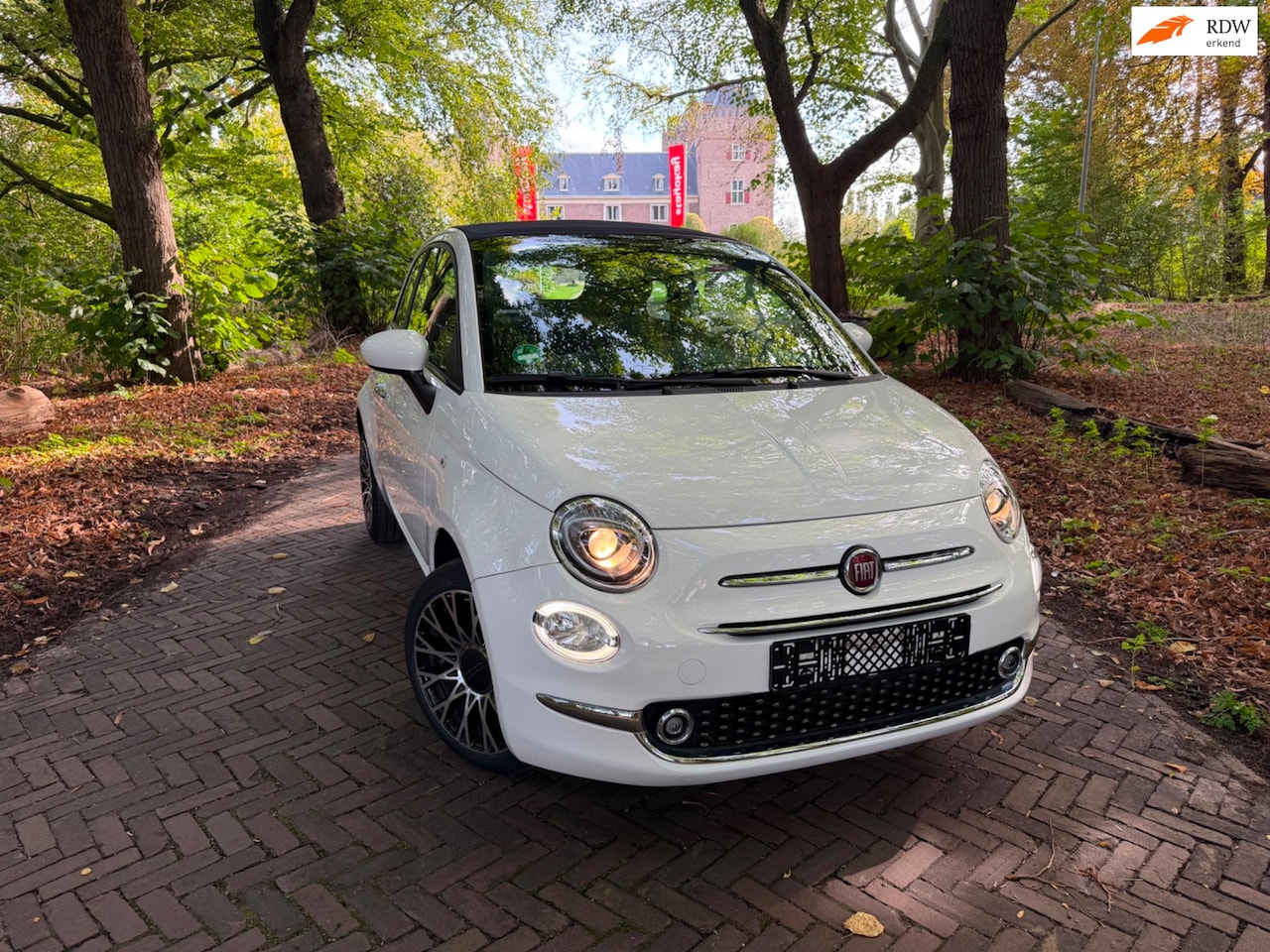 Fiat 500 C - 1.0 Hybrid Dolcevita | LAGE KILOMETERSTAND | cruise controle | groot navi | digitaal dashb - AutoWereld.nl