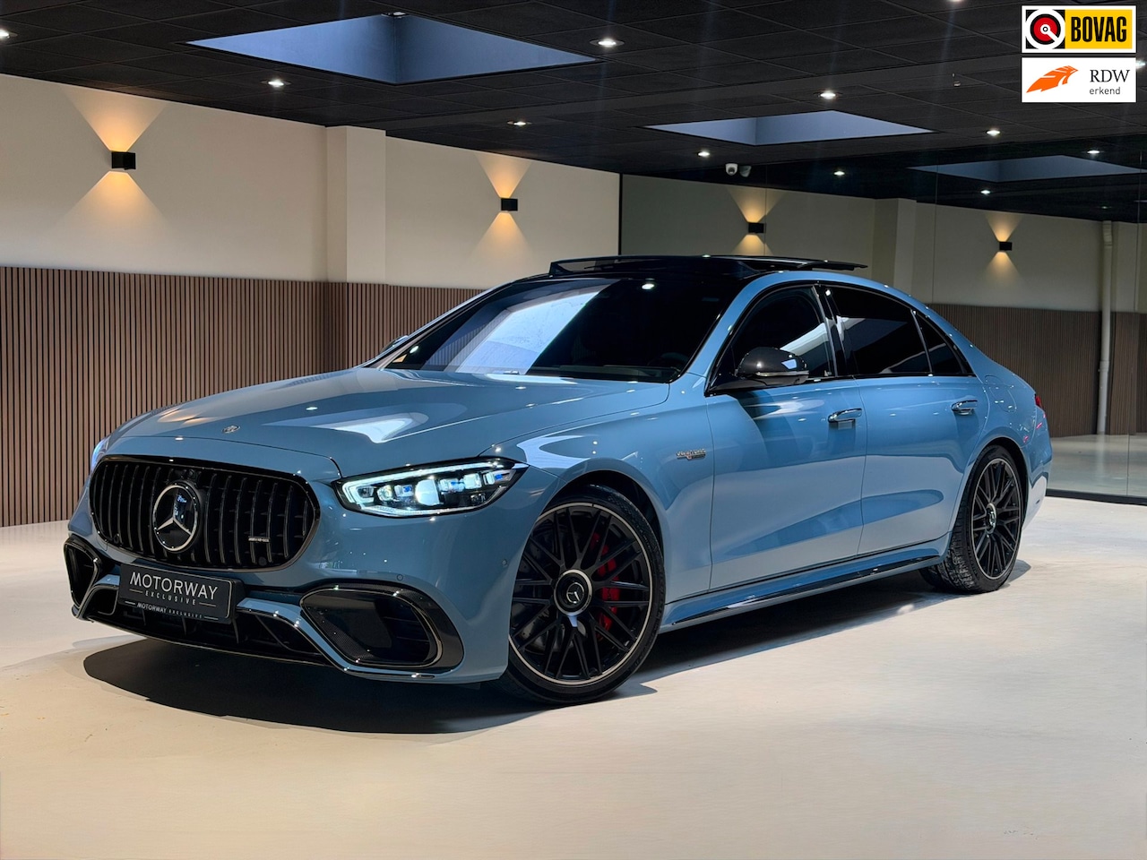 Mercedes-Benz S-klasse - AMG 63 S E Performance|Pano|HUD|Keyless|360|4D Burmester|Massage|Matrix|Stoel verwarm en v - AutoWereld.nl