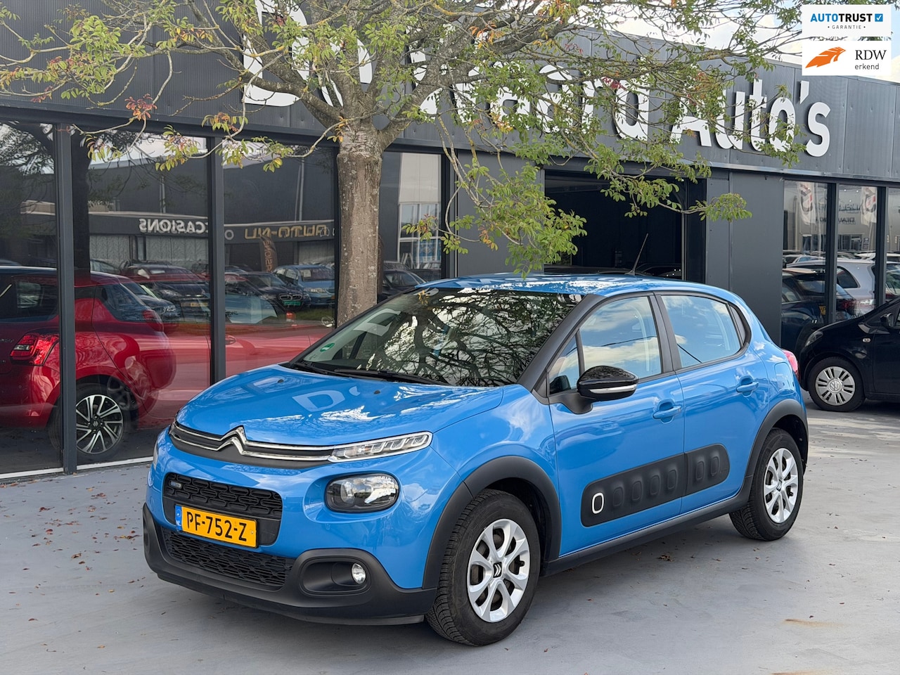 Citroën C3 - 1.2 PureTech Feel/ airco/cruise/Carplay/ NAP/PDC achter/9 maanden garantie - AutoWereld.nl
