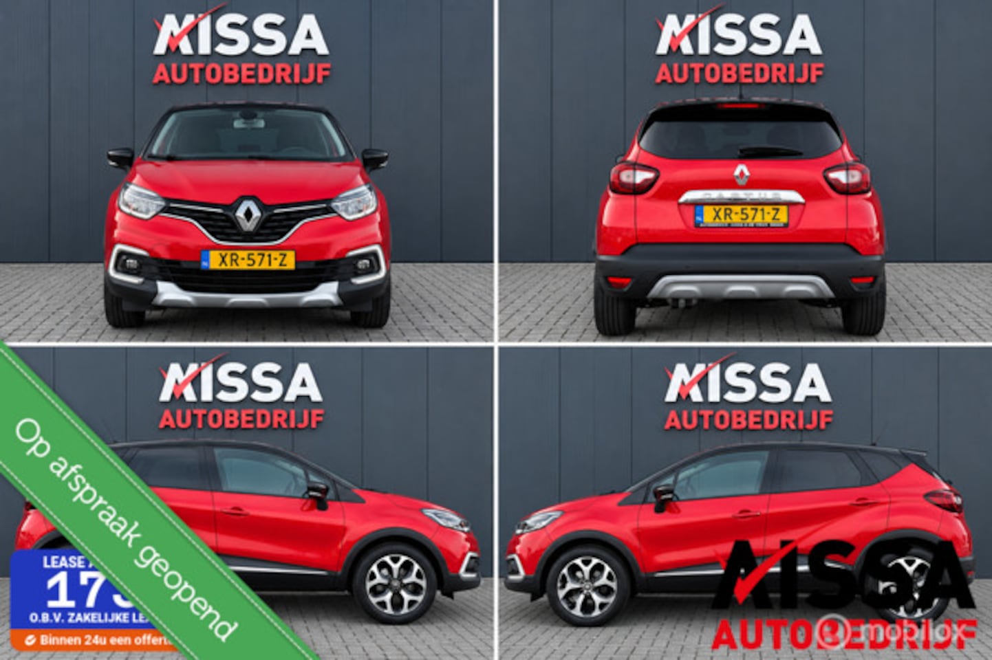 Renault Captur - 1.3 TCe Intens Clima Camera Navi Cruise Led keyless Dealer-onderhouden! N.A.P - AutoWereld.nl