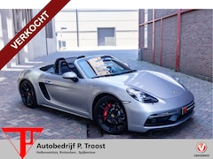 Porsche 718 Boxster GTS - 2.5 Sportchrono|Sportuitlaat|Apple carplay|Alarm klasse 3|Achteruitrijcamera|20 Inch Conca