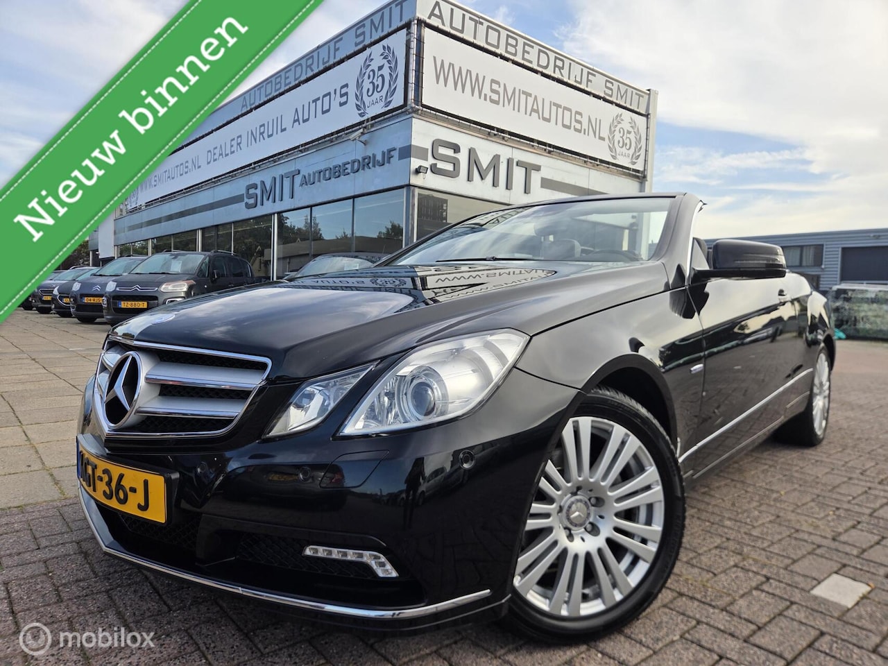 Mercedes-Benz E-klasse Cabrio - 200 CGI Elegance Aut/Leder/Xenon/Nav - AutoWereld.nl