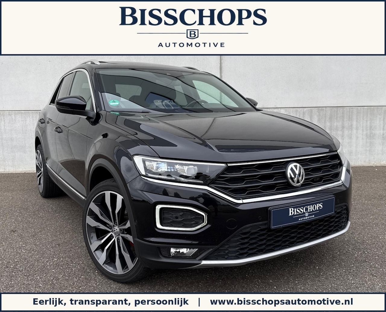 Volkswagen T-Roc - 2.0 TSI 4Motion Sport Luxe|Panorama|Trekhaak|Beats|Carplay Hi-Fi|ACC|Automatisch inparkere - AutoWereld.nl