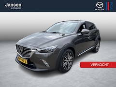 Mazda CX-3 - 2.0 SkyActiv-G 120 GT-M , Navi, Clima, Adap.Cruise, HUD, Bose, Stoelverwarming, Camera, LM