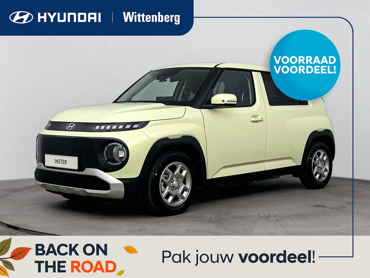 Hyundai Inster - Pulse 49 kWh | Nieuw | Direct leverbaar! | Winter Pack | Stoel + stuurverwarming | - AutoWereld.nl