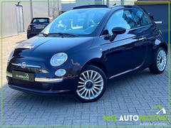 Fiat 500 C - | 500C | 0.9 TwinAir Lounge | NL auto | NAP | A/C | Half leder