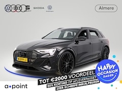 Audi e-tron - S quattro 95 kWh 508pk | Panoramadak | Head up Display | Matrix Led | Lederen bekleding |