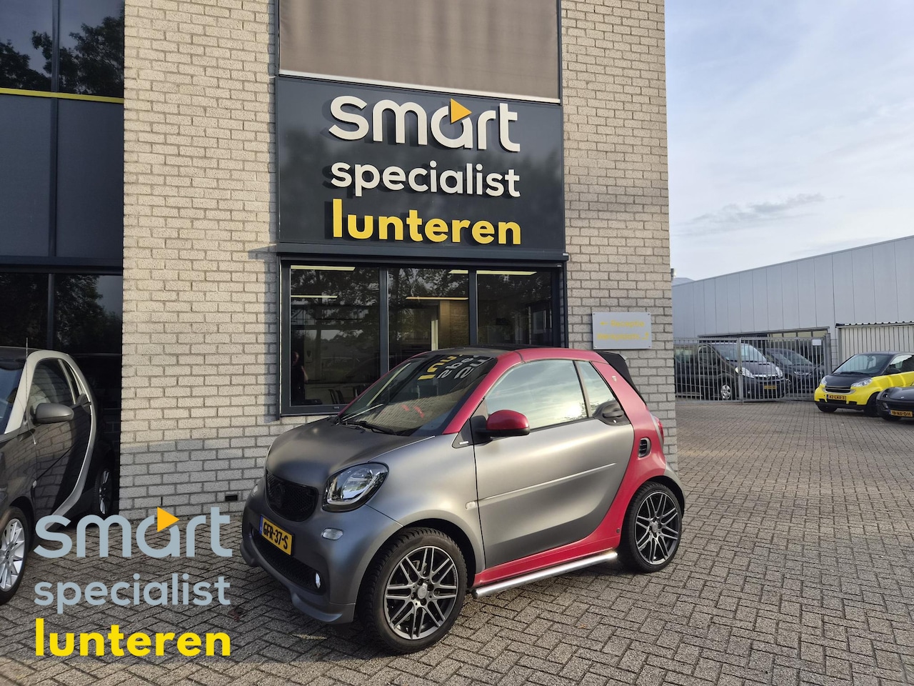 Smart Fortwo cabrio - 1.0 Turbo BRABUS Look! smart fortwo cabrio 1.0 Turbo Pure - AutoWereld.nl