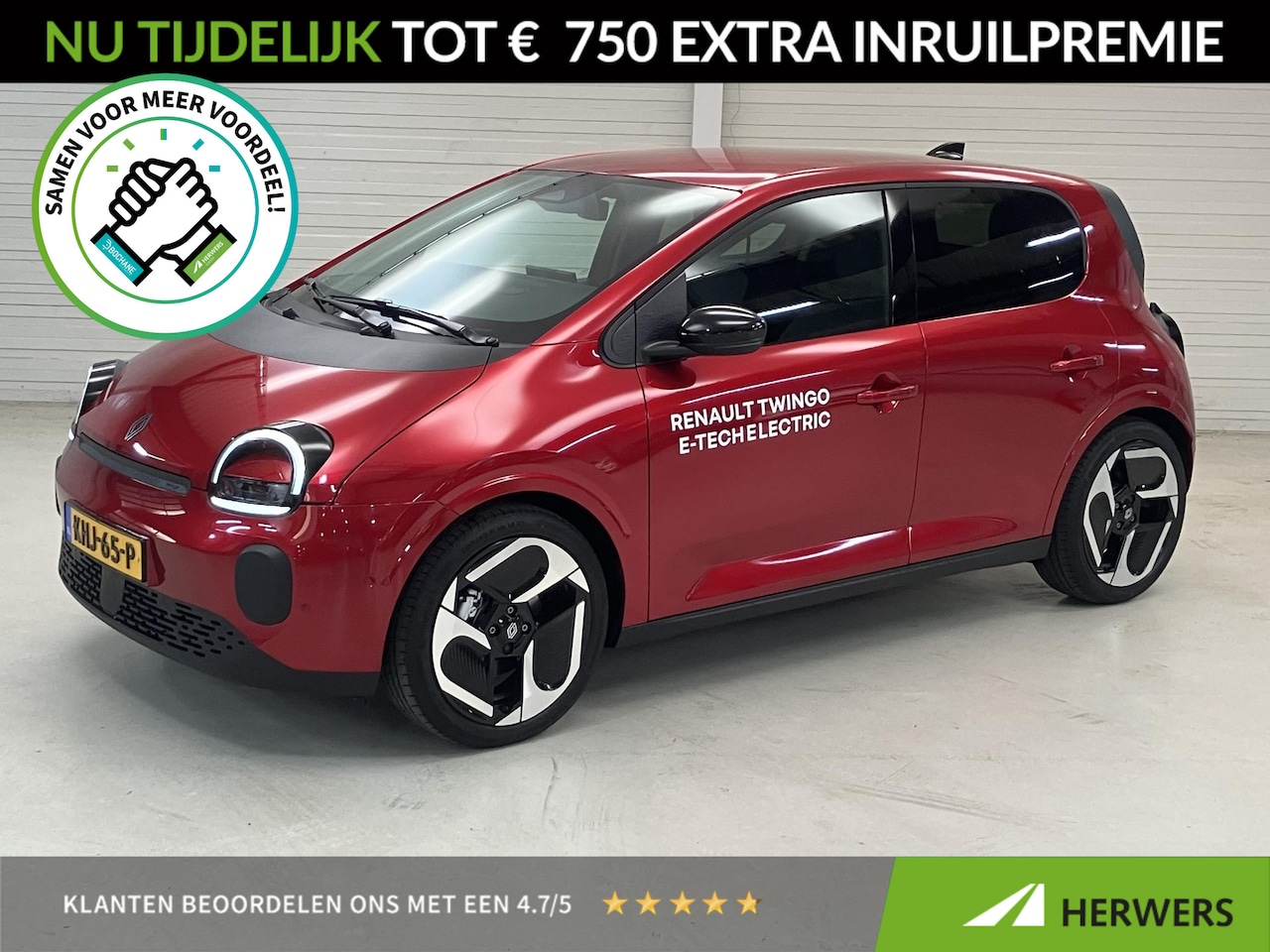 Renault Twingo - urban range techno 27.5 kWh / Demonstratieauto / Google Maps Navigatie / Apple CarPlay/And - AutoWereld.nl