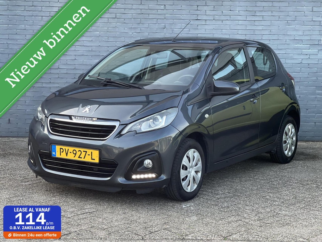 Peugeot 108 - 1.0 e-VTi Active TOP! AIRCO|LED|NAP - AutoWereld.nl