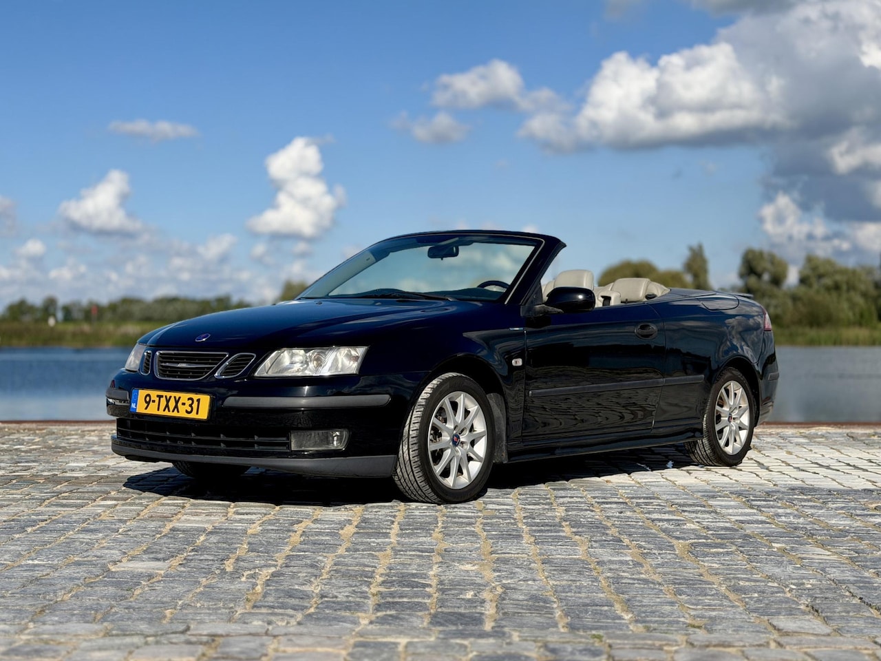 Saab 9-3 Cabrio - 1.8t Vector|Beige Leer|150PK|LM 16" - AutoWereld.nl