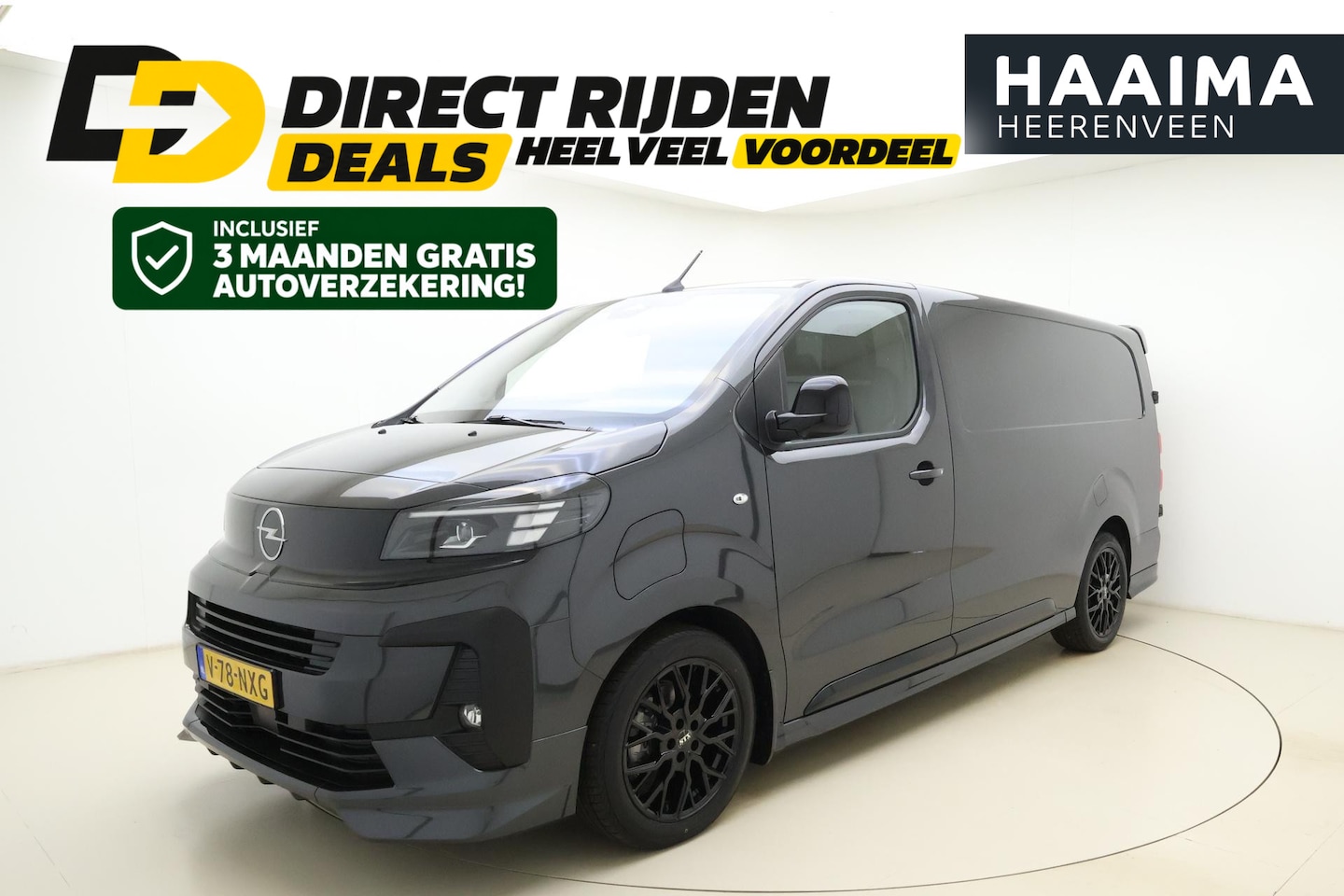Opel Vivaro Electric - L3 75 kWh | DEMO | Lederen bekleding | STX pakket | Navigatie | Stoelverwarming | Keyless - AutoWereld.nl