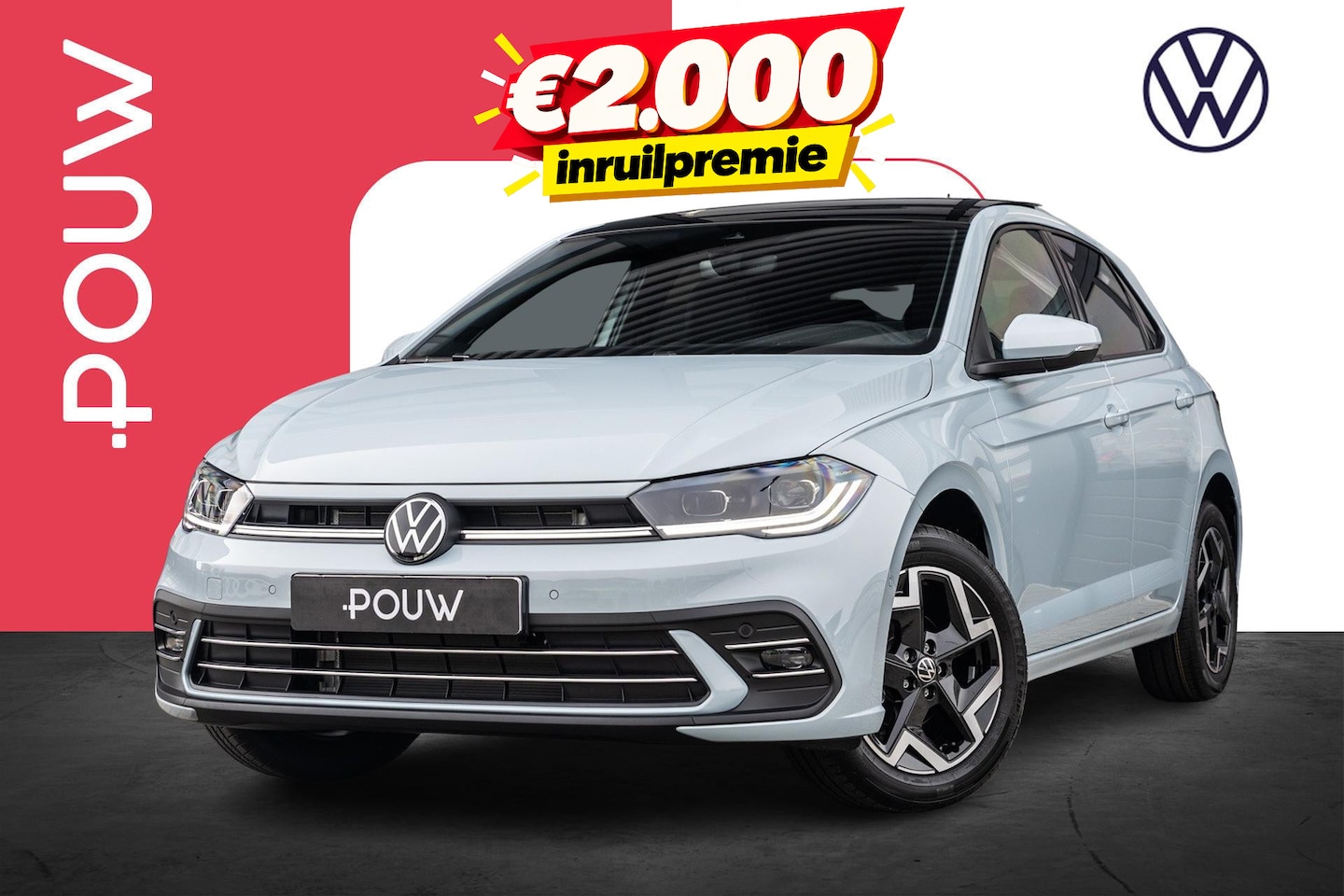 Volkswagen Polo - 1.0 TSI 95pk DSG Edition 50 | Panoramadak | 16'' Velgen - AutoWereld.nl