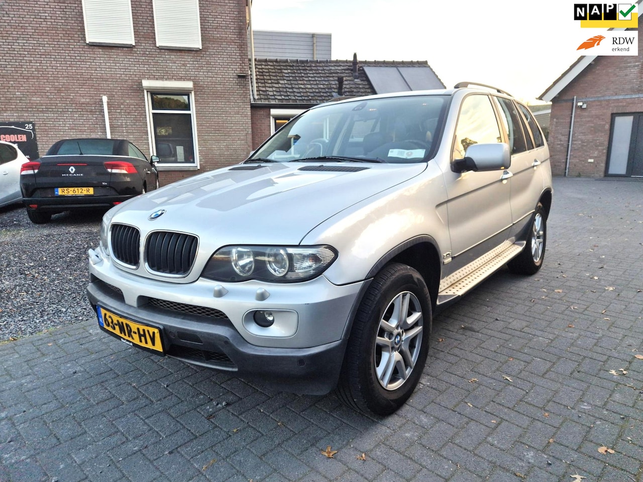 BMW X5 - 3.0d Executive Automaat Navi Clima Cruise Leer Trekhaak - AutoWereld.nl