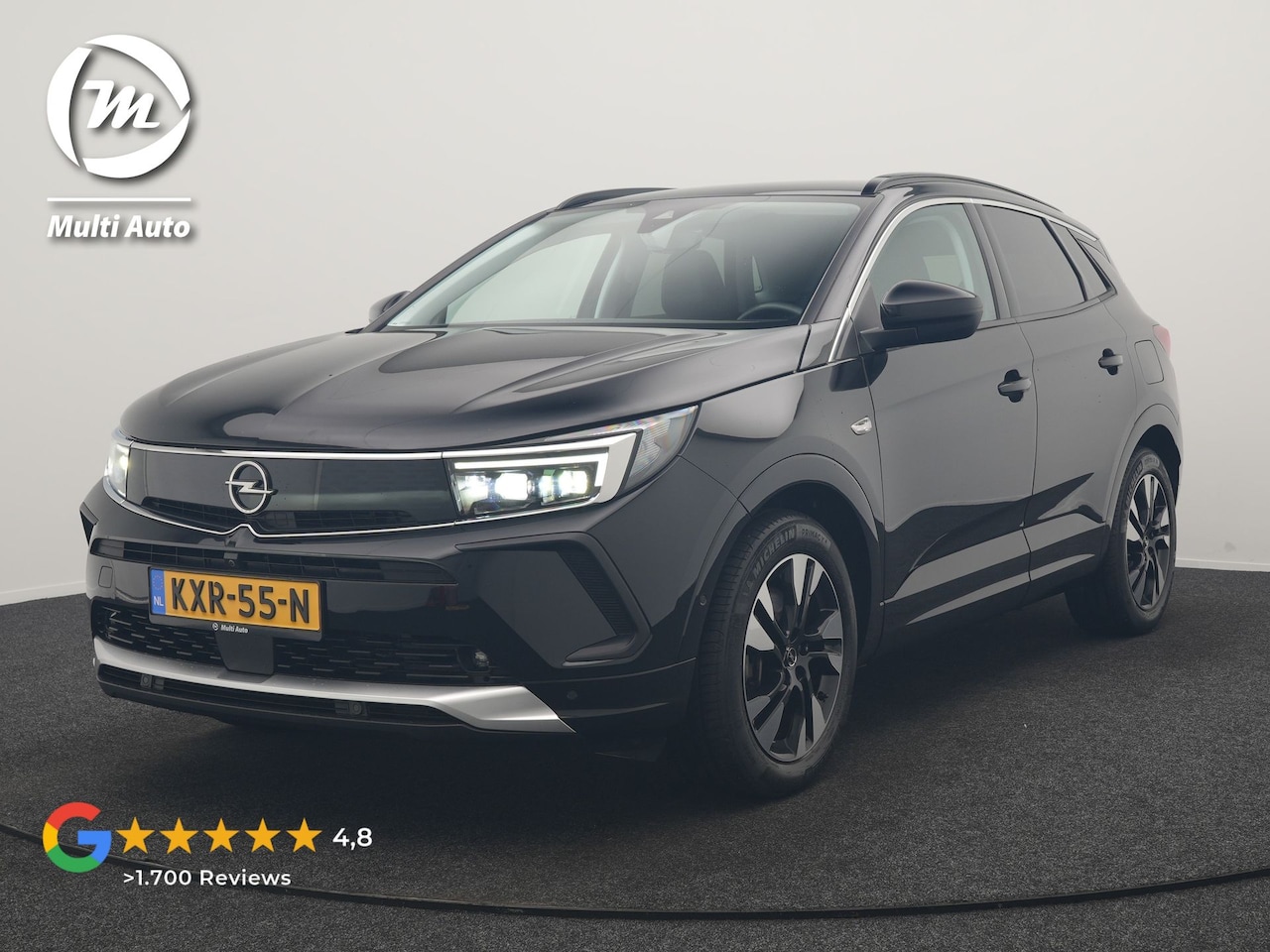 Opel Grandland - 1.6 Turbo Ultimate PHEV 225pk Dealer O.H. | Trekhaak Afn. | Adaptive Cruise | 360 Camera | - AutoWereld.nl