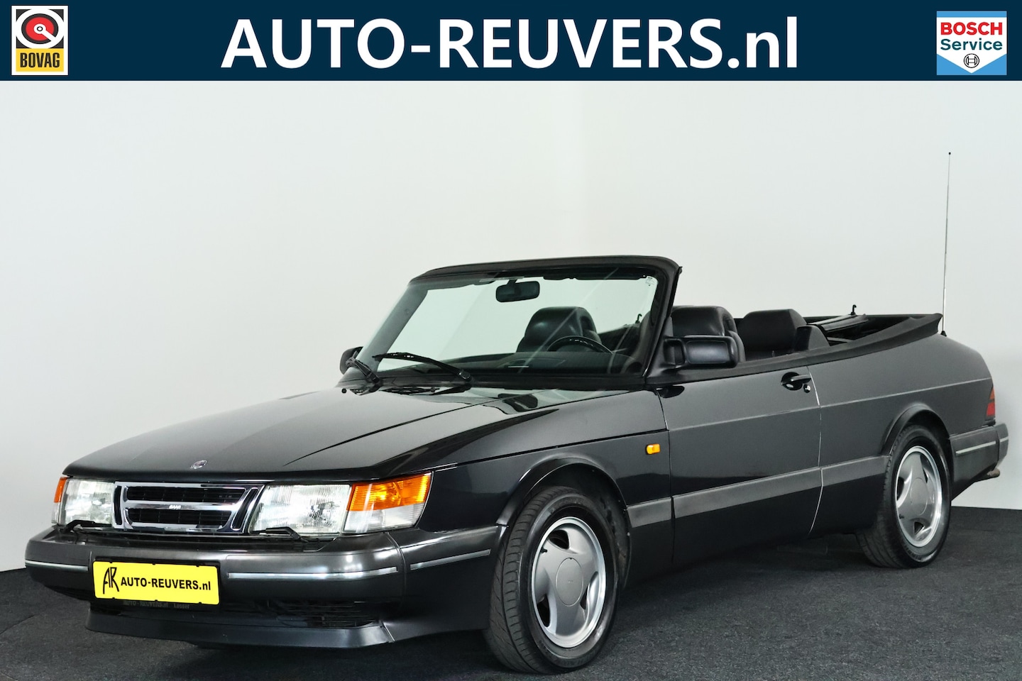 Saab 900 Cabrio - 2.0 S / Leder / Airco / Voor de liefhebber - AutoWereld.nl