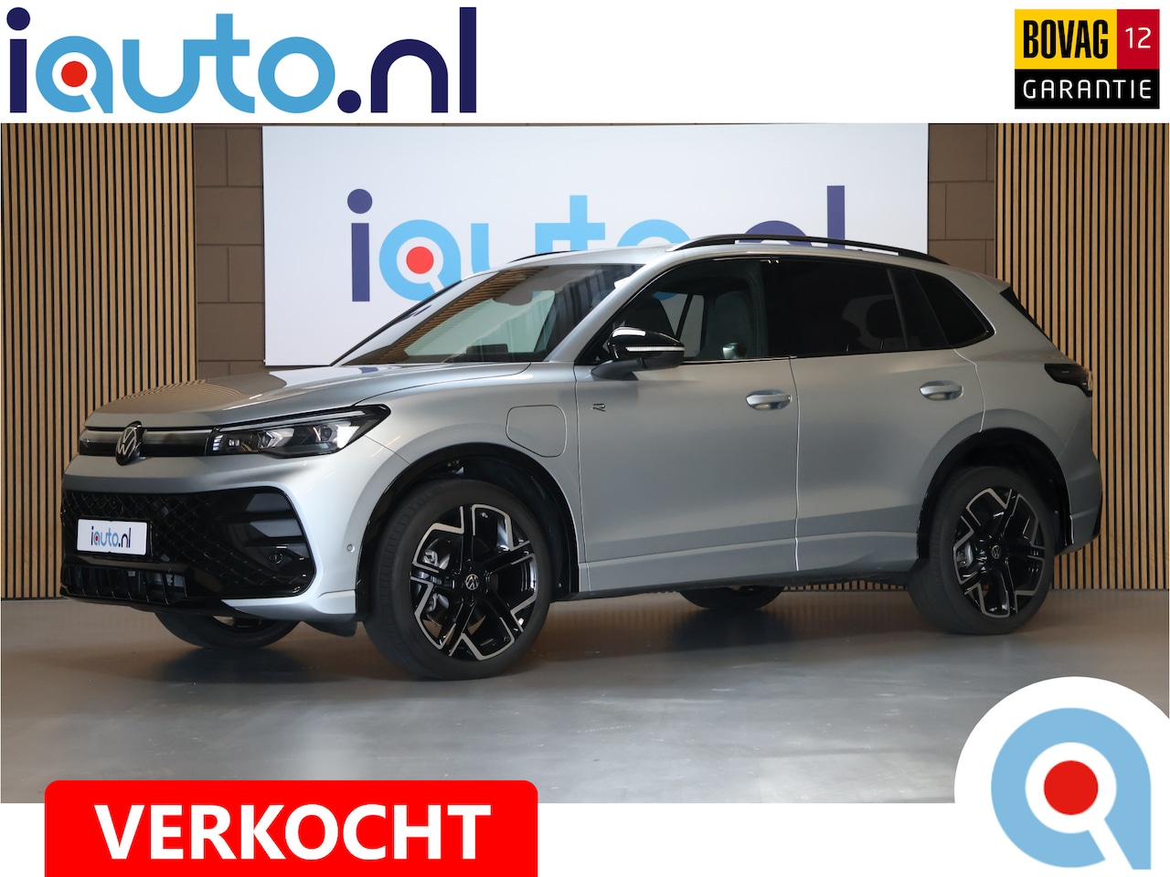Volkswagen Tiguan - 1.5 eHybrid 204pk R-Line Black Style Pano/IQ.Light HD/360/Head-up/Massage/ACC/DCC/ErgoActi - AutoWereld.nl