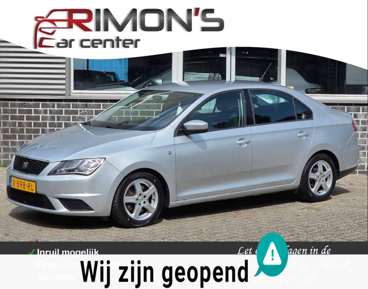 SEAT Toledo - 1.2 TSI Businessline High Stoelverwarming Airco - AutoWereld.nl