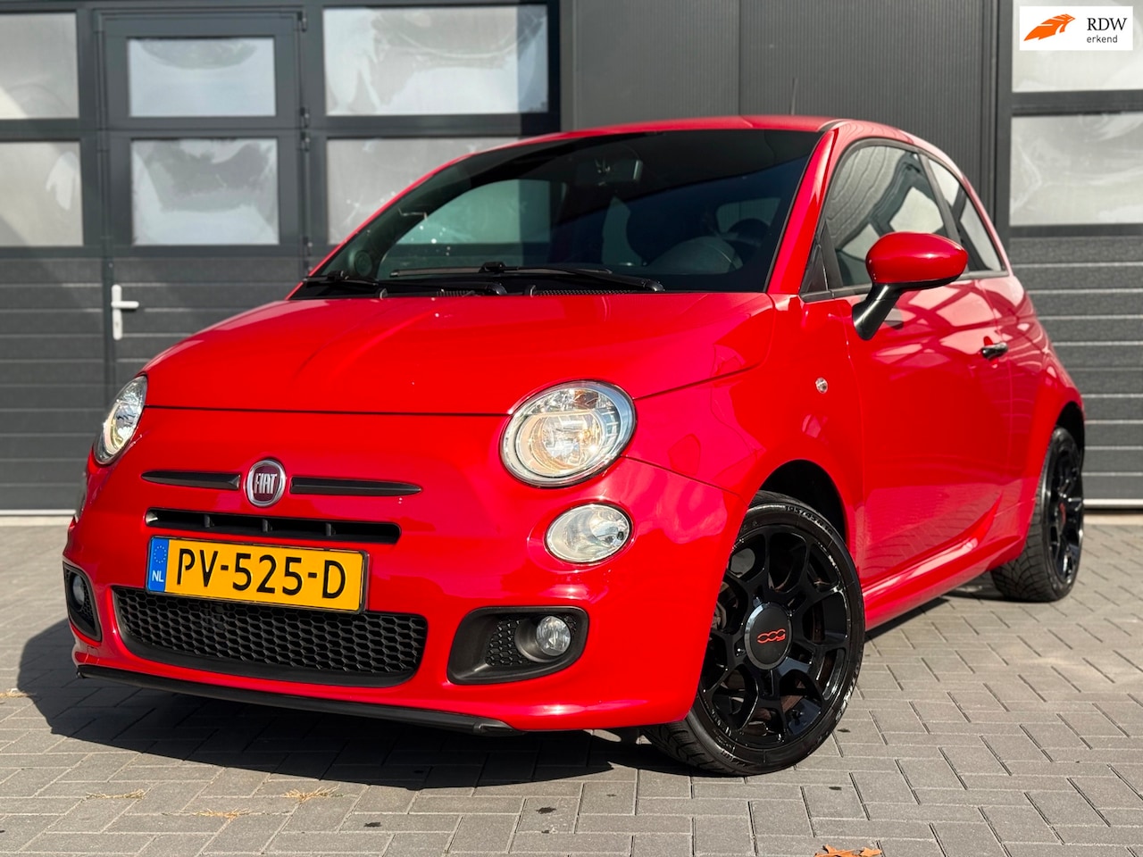 Fiat 500 - 1.2 Sport Lounge | Luxe Leder | Airco | City Mode - AutoWereld.nl