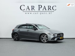 Mercedes-Benz A-klasse - 180 AMG Line BTW/LED/VIRTUAL/PANO/HALF LEER+ALCANTARA+S.VERWARMIN/18"LMV/CAM/ACC/ECC/12 MD