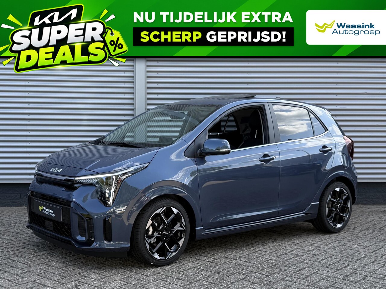 Kia Picanto - 1.0 GDi GT-Line | Schuif/Kanteldak | Stoel/Stuurwielverwarming | Climate Control | Navigat - AutoWereld.nl