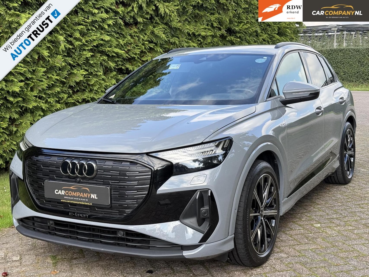 Audi Q4 e-tron - |77kWh|3xSLINE|Nardo Grey|Sonos|Modeljaar 2023 - AutoWereld.nl