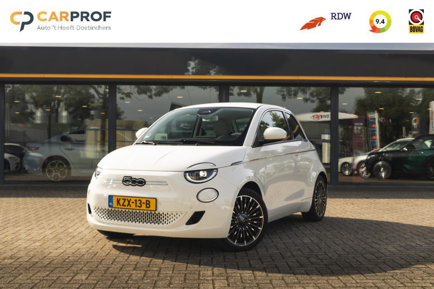 Fiat 500e - La Prima by Bocelli 42 kWh Stoelverwarming | JBL | CarPlay - AutoWereld.nl