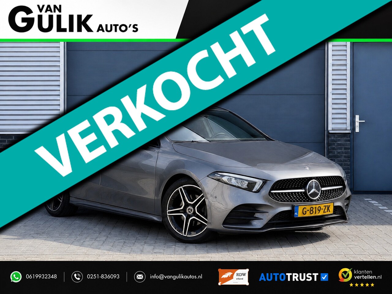 Mercedes-Benz A-klasse - 160 Business Solution AMG | Camera | Carplay | Navigatie | Stoelverwarming | - AutoWereld.nl