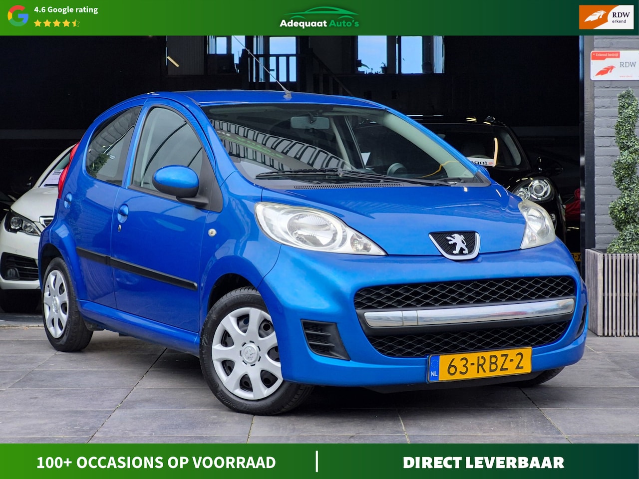 Peugeot 107 - 1.0-12V XS|APK|NAP|Airco|5 Deuren|1STE EIG - AutoWereld.nl