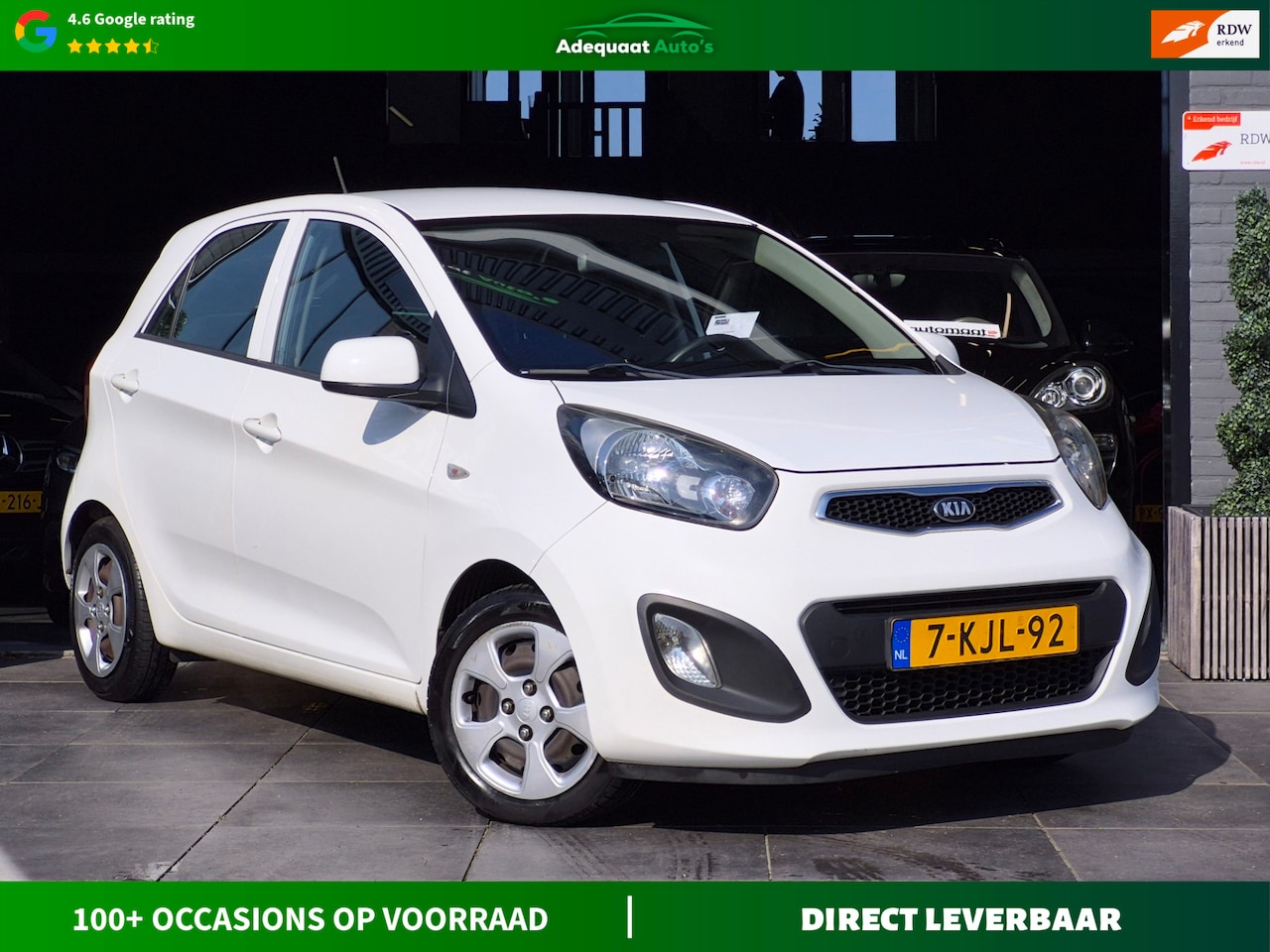 Kia Picanto - 1.0 CVVT ISG Comfort Pack|1e eig|NAP|Airco|APK - AutoWereld.nl