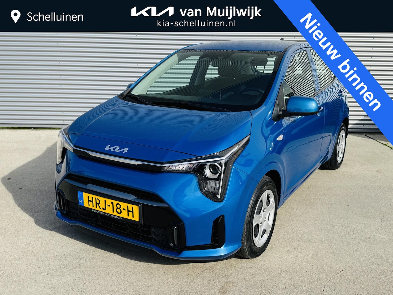 Kia Picanto - 1.0 DPI DynamicLine 5p. Airco | 5-zits | Cruise | Navi | Camera - AutoWereld.nl