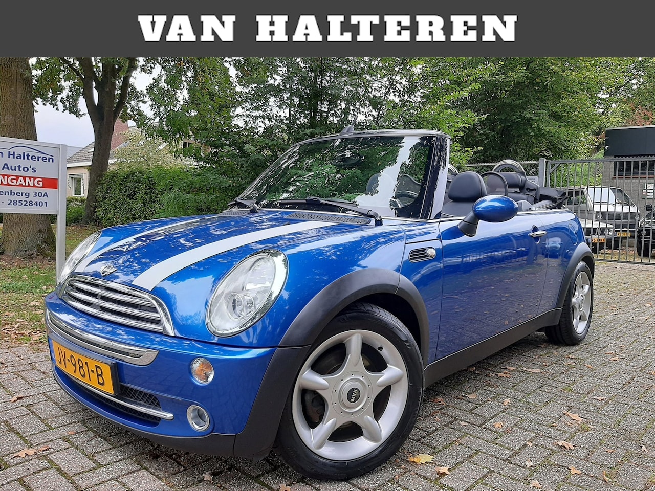 MINI Cabrio - 1.6 Cooper Airco Leder Interieur Sportvelgen - AutoWereld.nl
