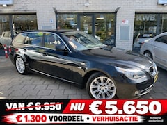 BMW 5-serie Touring - 523i Executive LCI | Xenon | Bruin | leer | Beurt