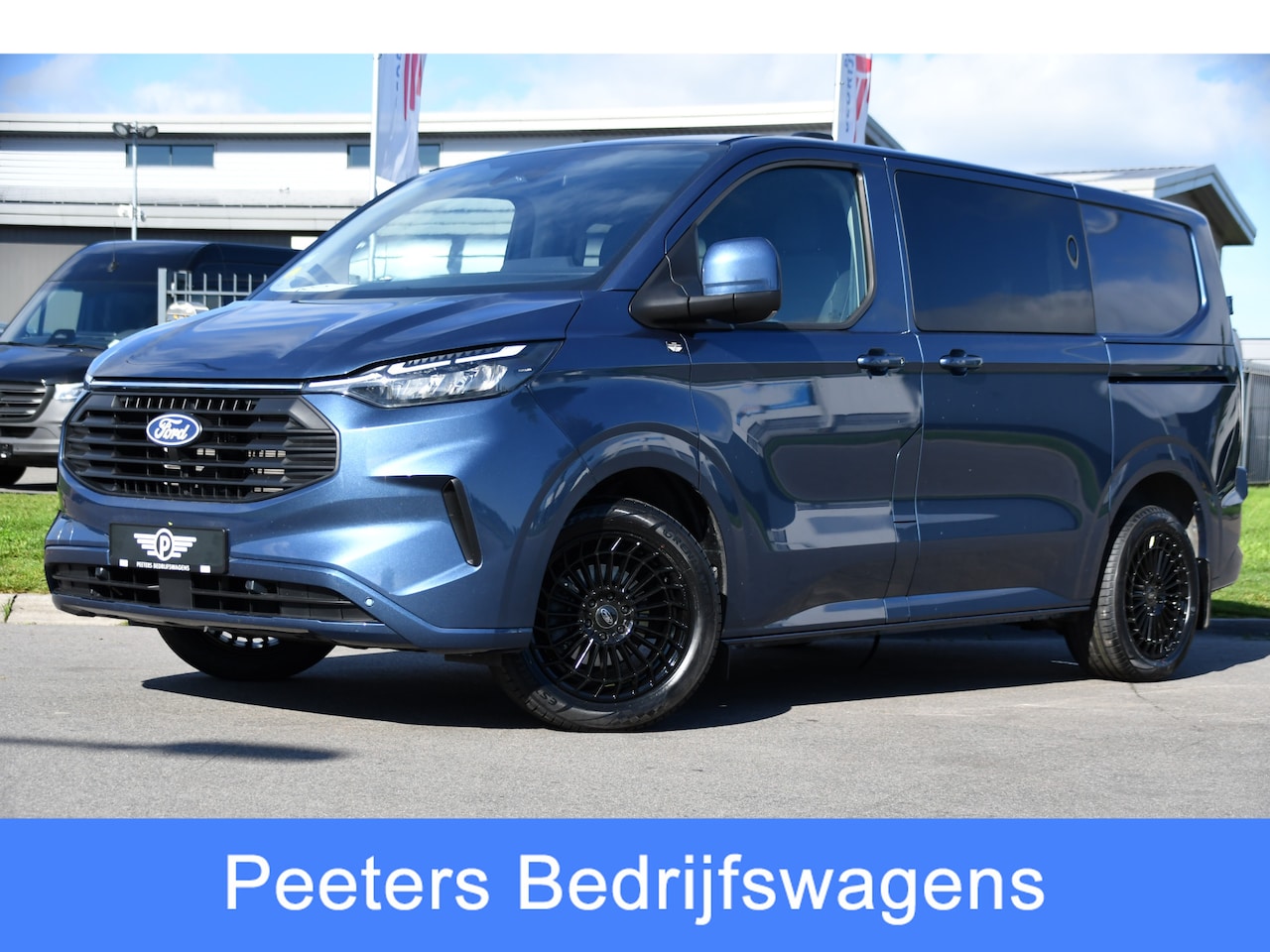 Ford Transit Custom - 300 2.0 TDCI L1H1 DC Limited PB Edition Adaptieve Cruise, Camera, Carplay, LED, Stoelverwa - AutoWereld.nl