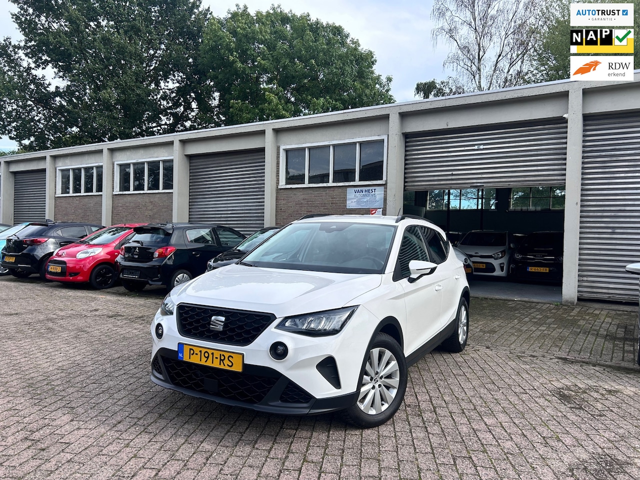 SEAT Arona - 1.0 TSI Style Stoel verw./ Cliamte/ Digital/ Navi/ Carplay/ Garantie! - AutoWereld.nl