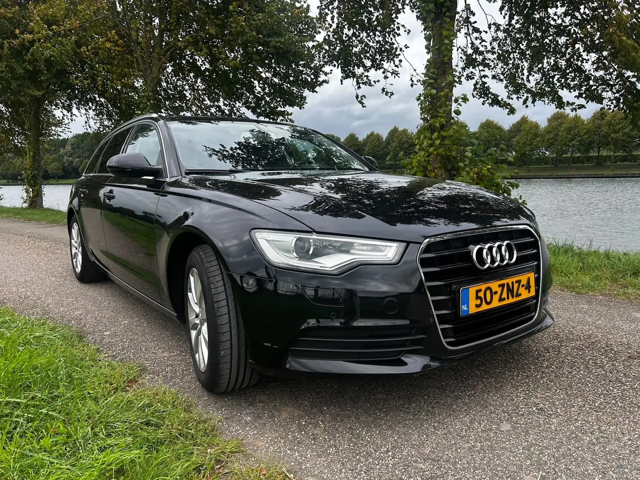 Audi A6 Avant - 2.0 TFSI Pro Line Avant | Zwart | Navi | Xenon - AutoWereld.nl