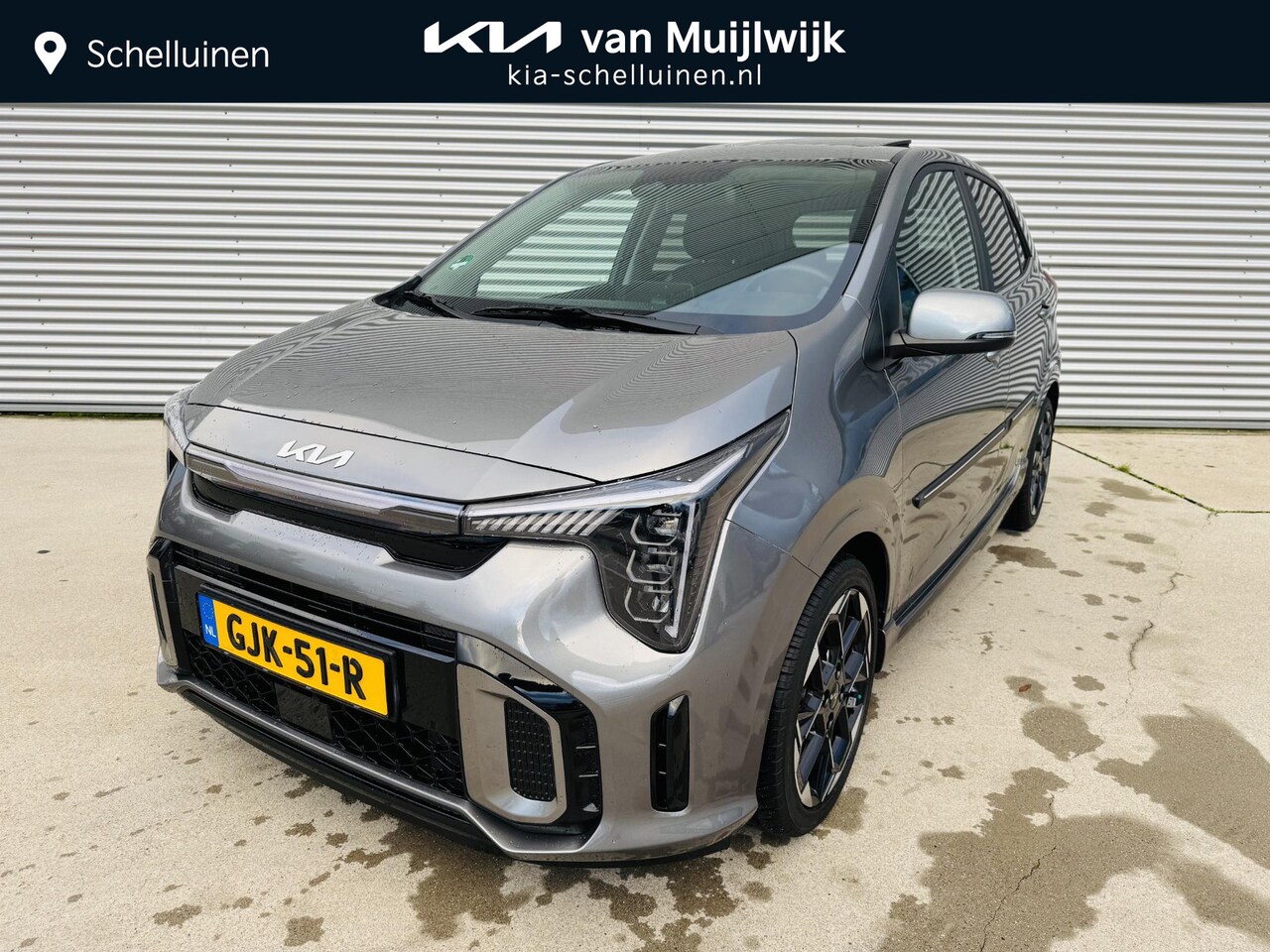 Kia Picanto - 1.0 DPI GT-Line NW door ons geleverd & Onderhouden | Sunroof | Keurige auto ! - AutoWereld.nl