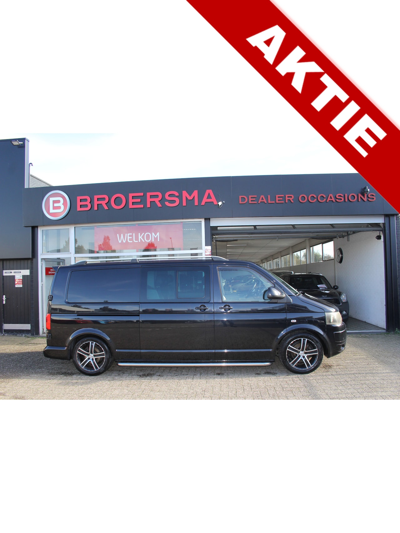 Volkswagen Transporter - 2.5 TDI 340 4Motion Trendline DC 2  EIGENAAR * LEER * AIRCO * DC*  NAP * NL AUTO * - AutoWereld.nl