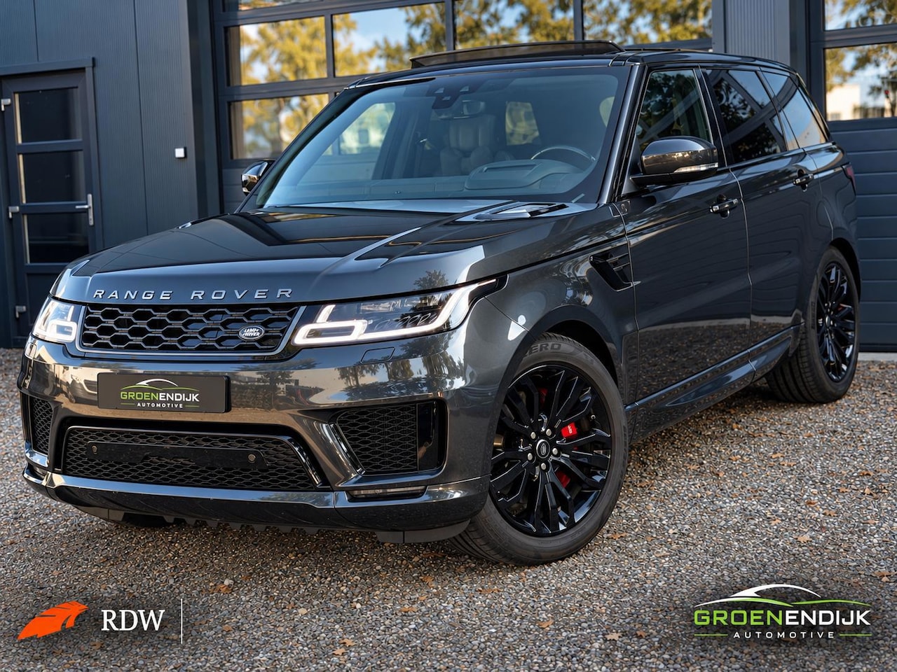 Land Rover Range Rover Sport - 2.0 HSE P400e Hybrid DYNAMIC PANO MERIDIAN MEMMORY HUN CAM LANEASSIST STUURVERW STOELVERW - AutoWereld.nl
