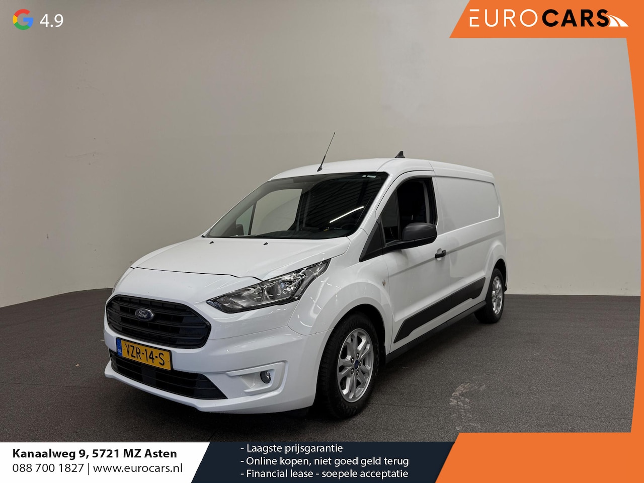 Ford Transit Connect - 1.5 EcoBlue Automaat L2 Trend Navi Airco Parkeersensoren  Cruise Control Camera - AutoWereld.nl