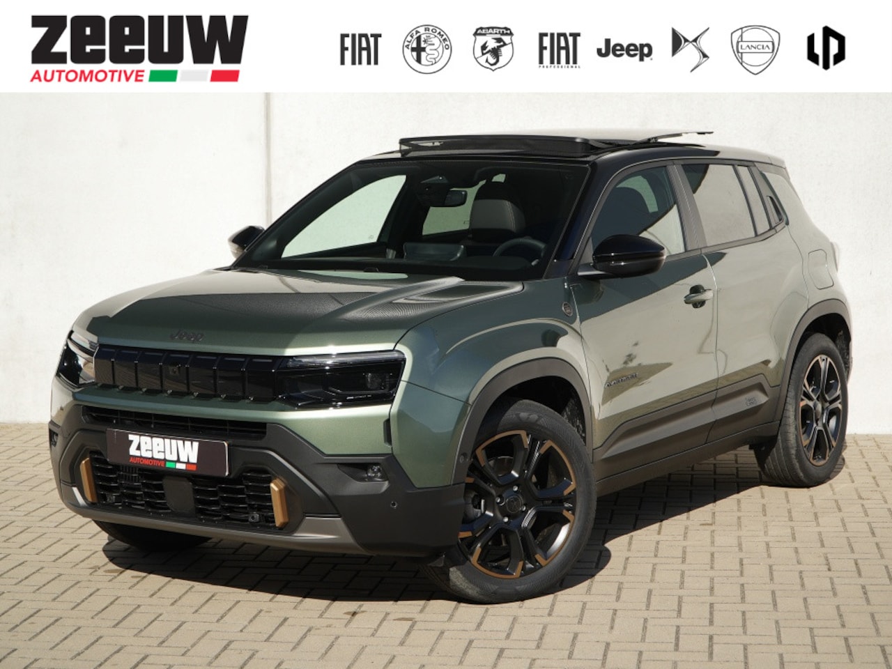 Jeep Avenger - 1.2 e-Hybrid 85th Anniversary | Schuifdak | Winter | Navi | Camera | 18" - AutoWereld.nl