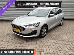 Ford Focus Wagon - 1.0 EcoBoost Hybrid Titanium Automaat | PDC V+A | Navi | Cruise | LED |
